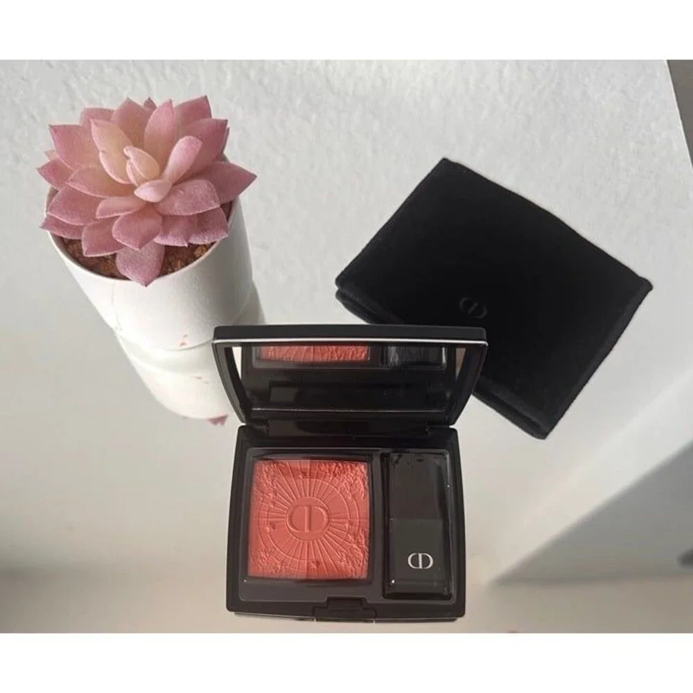 Limited Edition Dior Rouge Blush Couture Color Blush in 556 Cosmic Coral